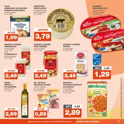 Gazetka promocyjna Real - Gazetka - ważna od 26.08 do 26.08.2023 - strona 11 - produkty: bamboo, becel, coupon, coupons, creme, Dr. Oetker, dreistern, eis, filet, filets, fleisch, frühstücksfleisch, hawesta, hering, Herings, heringsfilets, Mirácoli, nudel, nudeln, omega, Omega-3, Paradies Creme, payback, pflanze, pflanzen, Pflanzenöl, reis, rind, rindfleisch, Rindfleisch im eigenen saft, ring, saft, sesam, spaghetti, Ti, tulip, wok