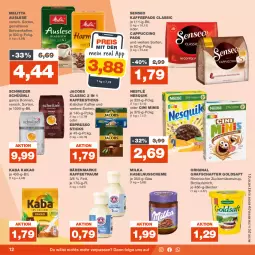 Gazetka promocyjna Real - Gazetka - ważna od 26.08 do 26.08.2023 - strona 12 - produkty: aufstrich, bärenmarke, Becher, bohne, bohnen, bohnenkaffee, brot, brotaufstrich, Cap, cappuccino, cin, creme, eis, espresso, gemahlener bohnenkaffee, gin, goldsaft, grafschafter, haselnuss, Haselnusscreme, jacobs, kaffee, kaffeepads, kakao, LG, löslicher kaffee, melitta, milka, nesquik, nestlé, nuss, oder cappuccino, oder espresso, reis, saft, senseo, sirup, Ti, zucker