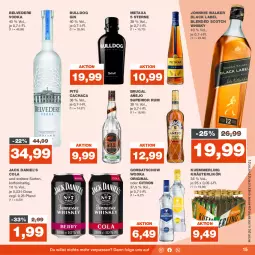 Gazetka promocyjna Real - Gazetka - ważna od 26.08 do 26.08.2023 - strona 15 - produkty: black label, blended scotch, blended scotch whisky, Bulldog, Cachaca, cola, gin, Gorbatschow, gorbatschow wodka, jack daniel, Jack Daniel’s, johnnie walker, kräuter, kräuterlikör, kuemmerling, lack, LG, likör, merl, Metaxa, rum, scotch, scotch whisky, Ti, vodka, whisky, wodka