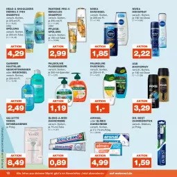 Gazetka promocyjna Real - Gazetka - ważna od 26.08 do 26.08.2023 - strona 18 - produkty: axe, blend-a-med, body, bodyspray, bürste, bürsten, creme, deo, deospray, Dr. Best, duschgel, elmex, flüssigseife, garnier, Gesichtswasser, gillette, gillette venus, nivea, olive, palmolive, pantene, pantene pro-v, Pflegespülung, pro-v, rasierer, Seife, shampoo, spülung, Ti, venus, waschgel, wasser, zahnbürste, zahnbürsten, zahncreme