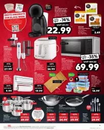 Gazetka promocyjna Kaufland - Gazetka - ważna od 23.11 do 23.11.2022 - strona 5 - produkty: auer, auto, backofen, bambus, batterie, Becher, besteck, bio, braten, Bratentopf, bratpfanne, braun, decke, Deckel, dolce gusto, eckgarnitur, edelstahl, eis, elle, emsa, erde, fleisch, Fleischtopf, frischhaltedosen, fritteuse, garnitur, garraum, geschirr, grill, grillrost, herdarten, kaffee, Kapselmaschine, krups, küche, Küchen, Küchenwaage, lack, Laufen, leifheit, Leuchte, Messbecher, mikrowelle, Mixer, ndk, Nescafé, Ofen, pfanne, Q10, Rauch, saft, Schal, schneidebrett, schuhe, Sharp, spülmaschinen, stabmixer, stielkasserolle, tefal, teller, thermostat, Ti, tisch, topf, topf-set, versandkostenfrei, Waage, wok