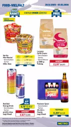 Gazetka promocyjna Metro - Wochen-Angebote Gastro - Gazetka - ważna od 03.01 do 03.01.2026 - strona 13 - produkty: angebot, beutel, bohne, bohnen, caffè crema, coupon, drink, eis, energy drink, flasche, getränk, getränke, haribo, lavazza, Palette, Paula, paulaner, red bull, reis, Spezi, Ti, tiefpreis