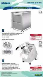 Gazetka promocyjna Metro - Wochen-Angebote Gastro - Gazetka - ważna od 03.01 do 03.01.2026 - strona 17 - produkty: angebot, auer, Behälter, edelstahl, eis, geschirr, geschirrspüler, Gläser, Metro, metro gastro, Rauch, Reinigung, Ti, wasser