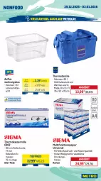Gazetka promocyjna Metro - Wochen-Angebote Gastro - Gazetka - ważna od 03.01 do 03.01.2026 - strona 19 - produkty: angebot, aufbewahrungsbox, Brei, drucker, eis, elle, ente, lebensmittel, messer, Metro, papier, reis, Tasche, Ti, tiefpreis