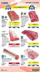 Gazetka promocyjna Metro - Wochen-Angebote Gastro - Gazetka - ważna od 03.01 do 03.01.2026 - strona 2 - produkty: angebot, beef, braten, decke, Deckel, eis, entrecôte, fleisch, Kette, Metro, rind, rinder, rinderbraten, Rindersteak, roastbeef, rollbraten, schnitten, schwein, schweine, schweinenacken, steak, steakhüfte, Ti, wein, weine
