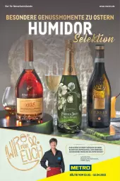 Gazetka promocyjna Metro - Humidor Selektion - Gazetka - ważna od 16.04 do 16.04.2022 - strona 1 - produkty: Abtei, ente, Metro, nuss, spirituosen, Ti, wein, weine
