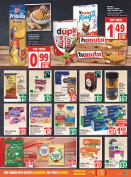 Gazetka promocyjna Edeka - Angebote der Woche - Gazetka - ważna od 08.01 do 08.01.2022 - strona 17 - produkty: alpia, arla, beutel, bio, bohne, bohnen, brot, creme, de beukelaer, deka, Doppelkekse, duplo, edeka bio, eis, eiswaffeln, espresso, espresso oder, ferrero, hanuta, joghur, joghurt, kaffee, kakao, keks, kekse, Kinder, mandel, Meßmer, milka, mövenpick, natur, natura, nuss, prinzenrolle, reis, Reiswaffeln, rel, riegel, sandwich, schoko, schokolade, tee, Ti, toast, waffeln