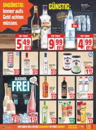 Gazetka promocyjna Edeka - Angebote der Woche - Gazetka - ważna od 08.01 do 08.01.2022 - strona 18 - produkty: Alwa, amecke, Berger, bourbon, drink, Effect, flasche, frucht, hella, hugo, jim beam, Kindle, korn, mac, mineralwasser, mit frucht, natürliches mineralwasser, nürnberger, säfte, smirnoff, Spreequell, Ti, wasser, wein, weine
