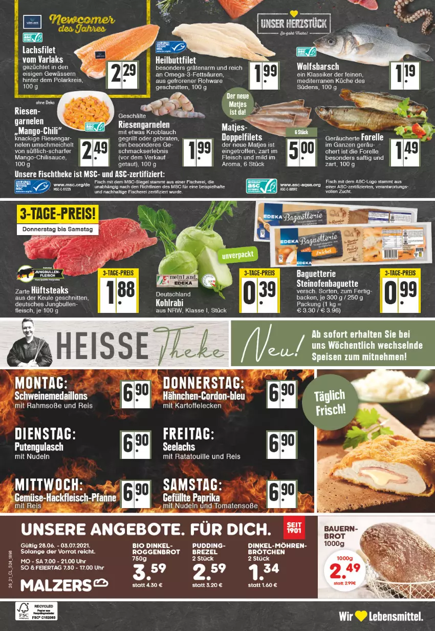 Aktueller Prospekt Edeka - Angebote der Woche - von 28.06 bis 03.07.2021 - strona 24