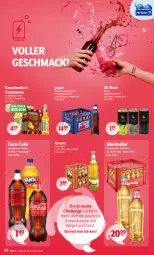 Gazetka promocyjna Getraenke Hoffmann - Prospekte - Gazetka - ważna od 11.01 do 11.01.2025 - strona 3 - produkty: almdudler, apfel, Apfelschorle, brause, coca-cola, cola, eis, fassbrause, gin, krombache, krombacher, lack, mac, pepsi, Pepsi Cola, schorle, Schwip Schwap, Ti, zucker