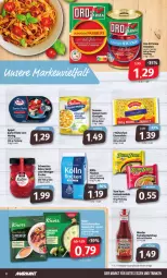 Gazetka promocyjna Markant - Prospekte - Gazetka - ważna od 09.03 do 09.03.2024 - strona 8 - produkty: eier, eiernudeln, eintopf, eintöpfe, eis, erde, filet, filets, flasche, gutes essen, hühner, ketchup, kölln, nudel, nudeln, oro di parma, reis, Schwartau, tomate, tomaten, tomatenketchup, topf, Yum Yum, ZTE