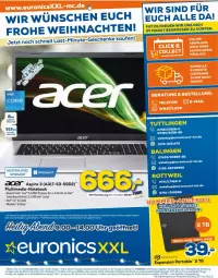 Gazetka promocyjna Euronics - Prospekte - Gazetka - ważna od 29.12 do 29.12.2021 - strona 1 - produkty: elle, Intel, monati, notebook, Ti