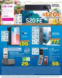 Gazetka promocyjna Euronics - Prospekte - Gazetka - ważna od 29.12 do 29.12.2021 - strona 7 - produkty: auer, eier, eis, elle, gigaset, Leuchte, LG, reis, Samsung, samsung galaxy, Samsung Galaxy S, Samsung Galaxy S20, Schnurloses Telefon, smartphone, spee, Tastatur, telefon, Ti, Yo