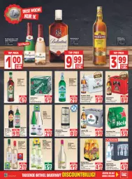 Gazetka promocyjna Edeka - Angebote der Woche - Gazetka - ważna od 23.04 do 23.04.2022 - strona 14 - produkty: alkohol, Alwa, aqua, aquavit, averna, ball, berliner, bier, bio, Bio-Wein, blended scotch, blended scotch whisky, desperados, ecco, eis, ente, flasche, frucht, fruchtsecco, glasflasche, goldkrone, gracioso, grapefruit, heineken, hugo, kräuter, krone, LG, likör, Lübzer, mineralwasser, moselland, natur, nordbrand, pfeffer, pils, pilsener, radler, reis, rel, rotkäppchen, Schultheiss, scotch, scotch whisky, sekt, Spreequell, steiner, tequila, Ti, top-preis, underberg, warsteiner, wasser, wein, weine, whisky