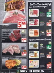 Gazetka promocyjna Edeka - Angebote der Woche - Gazetka - ważna od 23.04 do 23.04.2022 - strona 5 - produkty: Bau, bauchscheiben, bio, burger, curry, deka, eis, fleisch, Geflügel, gewürz, grill, Grillbauch, gulasch, hackfleisch, hähnchenbrust, hähnchenflügel, hamburger, kräuter, kräutern, küche, LG, mac, Marimer, nuss, pute, putenschnitzel, rind, rinder, rinderhackfleisch, saft, schnitzel, schwein, schweine, sim, steak, tee, Ti, Tiere, wein, weine, Wild, würfel