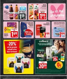 Gazetka promocyjna Edeka - Prospekte - Gazetka - ważna od 09.05 do 09.05.2026 - strona 7 - produkty: amecke, auto, ball, bohne, bohnen, caffe, citrus, eis, espresso, frucht, fruchtsaft, Hohes C, kaffee, kaffeekapseln, Ländertee, lavazza, natur, nuss, orange, reis, saft, Tchibo, tee, teekanne, Ti, ZTE