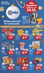 Gazetka promocyjna Combi - Prospekte - Gazetka - ważna od 24.12 do 24.12.2024 - strona 1 - produkty: angebot, angebote, Becher, beutel, braten, coca-cola, cola, Dr. Oetker, edelstahl, eis, elle, fritteuse, frucht, fruchtgummi, gewinnspiel, gouda, gouda jung, gulasch, haribo, holländischer schnittkäse, joghur, joghurt, Käse, Lakritz, nuss, oder lakritz, orange, orangen, pizza, reinert, reis, rind, rinder, Rinderroulade, rinderrouladen, ristorante, ristorante pizza, rouladen, sahne, Sahnejoghurt, schinken, schnittkäse, spülmaschinen, teller, thermostat, Ti, timer, zott, ZTE