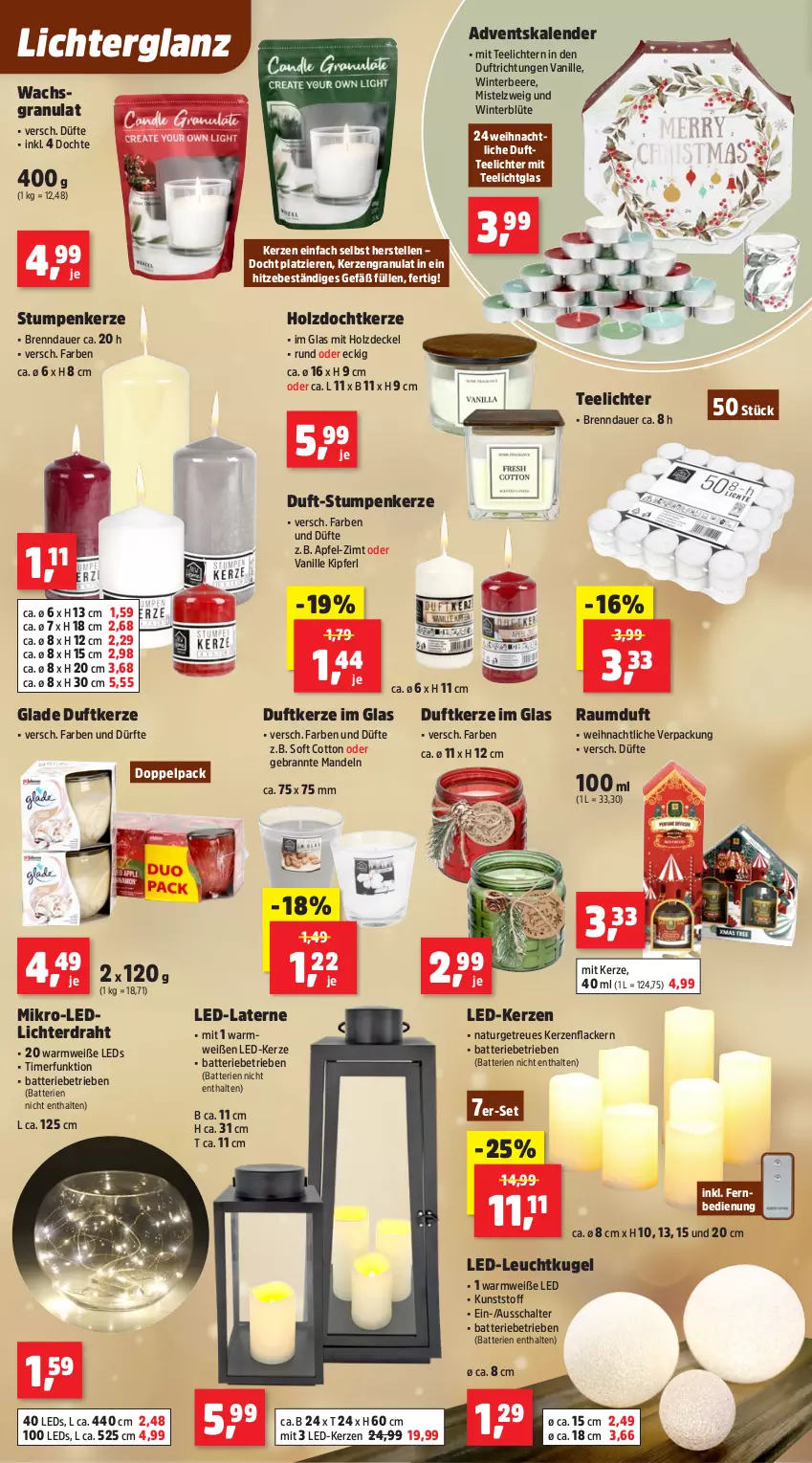 Aktueller Prospekt Thomas Philipps - von 29.09 bis 04.10.2025 - strona 6 - produkty: apfel, auer, batterie, batterien, beere, Blüte, decke, Deckel, Draht, Duftkerze, Duftteelichte, elle, Glade, Holz, kerze, Kugel, lack, Lacke, laterne, LED-Kerze, leds, mandel, mandeln, natur, Raumduft, Schal, tee, Teelicht, teelichte, Ti, timer, vanille