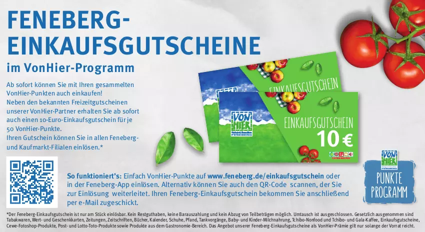 Aktueller Prospekt Feneberg - Prospekte - von 03.11 bis 05.11.2022 - strona 14 - produkty: angebot, beko, cewe, gutschein, gutscheine, kaffee, Kinder, milch, schuhe, Tchibo, Ti