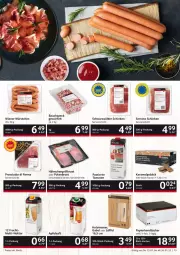 Gazetka promocyjna Selgros - Vorschau:
            Gastro - Gazetka - ważna od 26.01 do 26.01.2022 - strona 15 - produkty: apfel, apfelsaft, Bau, eis, frucht, gabel, grill, handtücher, Holz, karamell, LG, Löffel, messer, Nektar, papier, prosciutto, Prosciutto di Parma, pute, putenbrust, reis, saft, sauce, schinken, schwarzwälder schinken, serrano, serrano schinken, Speck, Ti, tomate, tomaten, tücher, wiener, wiener würstchen, würfel, würstchen