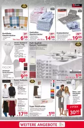 Gazetka promocyjna Selgros - Non Food - Gazetka - ważna od 11.09 do 11.09.2024 - strona 5 - produkty: angebot, angebote, Bad, Badeteppich, Bau, baumwolle, bett, bügel, decke, eis, geschirr, geschirrtücher, Jacke, LG, Mantel, reis, Ria, ring, Schürze, slip, Slipper, Stapelstühl, Stühl, teppich, teppiche, Ti, tisch, tischdecke, tücher, wasser, wolle