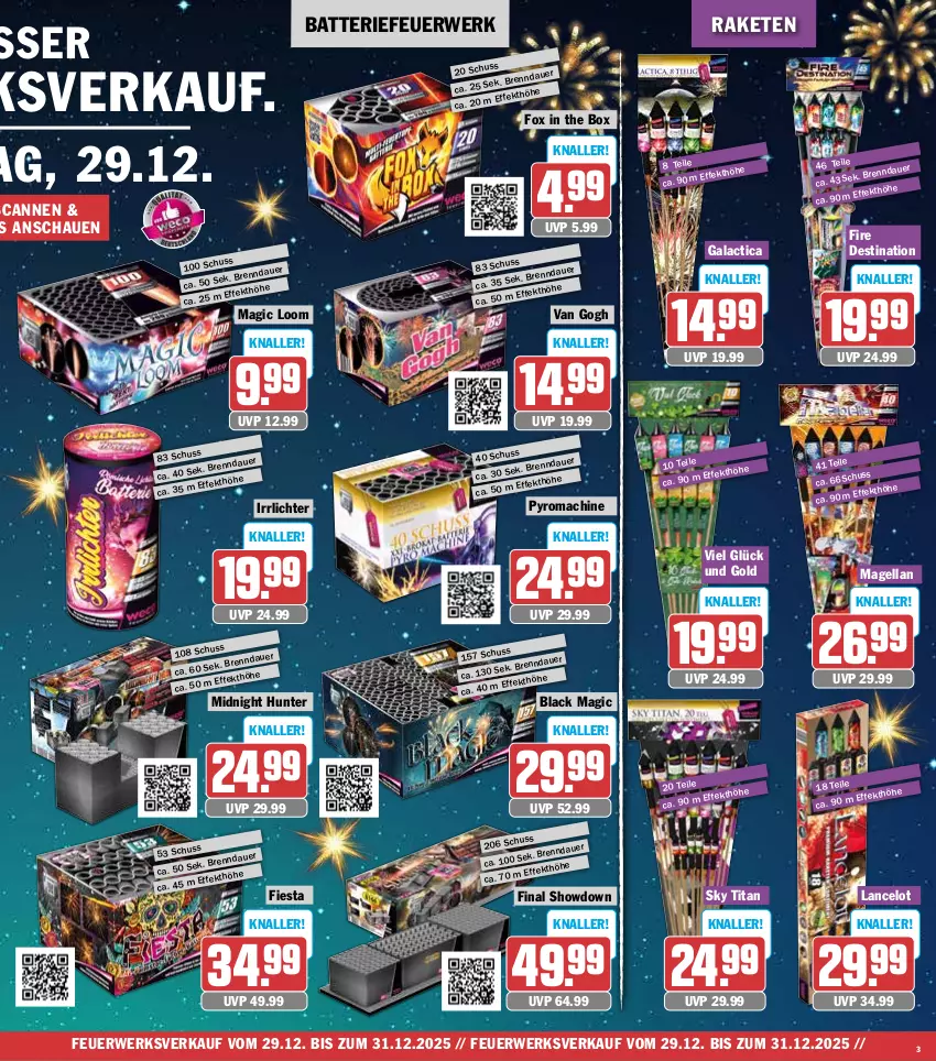 Aktueller Prospekt Hit - Wochenprospekt - von 29.12.2025 bis 03.01.2026 - strona 3 - produkty: auer, batterie, lack, mac, Raketen, rwe, Ti