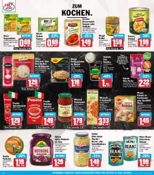 Gazetka promocyjna Hit - Wochenprospekt - Gazetka - ważna od 03.01 do 03.01.2026 - strona 12 - produkty: apfel, beanz, Becher, beutel, bohne, bohnen, Brühe, eintopf, eintöpfe, eis, erasco, fertiggericht, fertiggerichte, geback, heinz, kartoffel, Knödel, knorr, kochbeutel, Kühne, maggi, Mirácoli, Nissin, oryza, pasta, pastete, pfanni, pomito, püree, reis, reis-fit, rotkohl, sauce, suppe, suppen, suppenliebe, Ti, tomate, tomaten, tomatenmark, topf, ZTE, zucker
