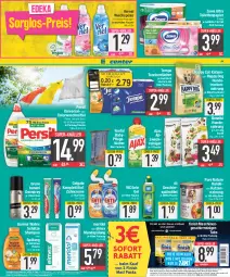 Gazetka promocyjna E Center - Angebote der Woche - Gazetka - ważna od 05.08 do 05.08.2023 - strona 17 - produkty: ajax, allzweckreiniger, beutel, bruno banani, colgate, colorwaschmittel, coupon, coupons, creme, deka, deo, deospray, eis, elmex, ente, erde, Finish, flasche, garnier, geschirr, geschirrspülmittel, gin, Happy Cat, hundenahrung, Hundetrockennahrung, katzennahrung, LG, meridol, mundspülung, natur, nuss, papier, persil, reiniger, reis, shampoo, spülmittel, spülung, super-knüller, Tasche, taschen, taschentücher, Tempo, Ti, toilettenpapier, Trockennahrung, tücher, vernel, Wahre Schätze, waschmittel, wc ente, weck, weichspüler, zahncreme, zewa, ZTE