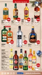 Gazetka promocyjna Penny - Prospekte - Gazetka - ważna od 21.12 do 21.12.2024 - strona 13 - produkty: aperitif, eis, Germ, Havana Club, irish whiskey, jägermeister, jameson, kräuter, kräuterlikör, likör, lillet, limo, Meister, payback, rama, ramazzott, ramazzotti, scotch, scotch whisky, single malt, Three Sixty, Ti, tullamore, vodka, wein, whiskey, whisky, zott