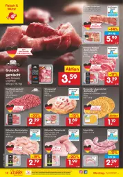 Gazetka promocyjna Netto Marken-Discount - Filial-Angebote - Gazetka - ważna od 19.02 do 19.02.2022 - strona 18 - produkty: eis, elle, fleisch, geschnetzeltes, gewürz, gulasch, hackfleisch, hackfleisch gemischt, henkel, jagdwurst, kasseler, kotelett, küche, Mett, natur, ndk, pute, reis, rind, schenkel, schnitzel, schwein, schwein und rind, schweine, schweinemett, Ti, versandkostenfrei, vom schwein und rind, wein, weine, wurst, Zelt