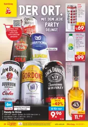 Gazetka promocyjna Netto Marken-Discount - Filial-Angebote - Gazetka - ważna od 19.02 do 19.02.2022 - strona 20 - produkty: drink, Effect, eis, energy drink, frucht, getränk, getränke, licor, licor 43, likör, mac, mit frucht, ndk, reis, tee, Ti, Tiere, versandkostenfrei, volvic, wasser