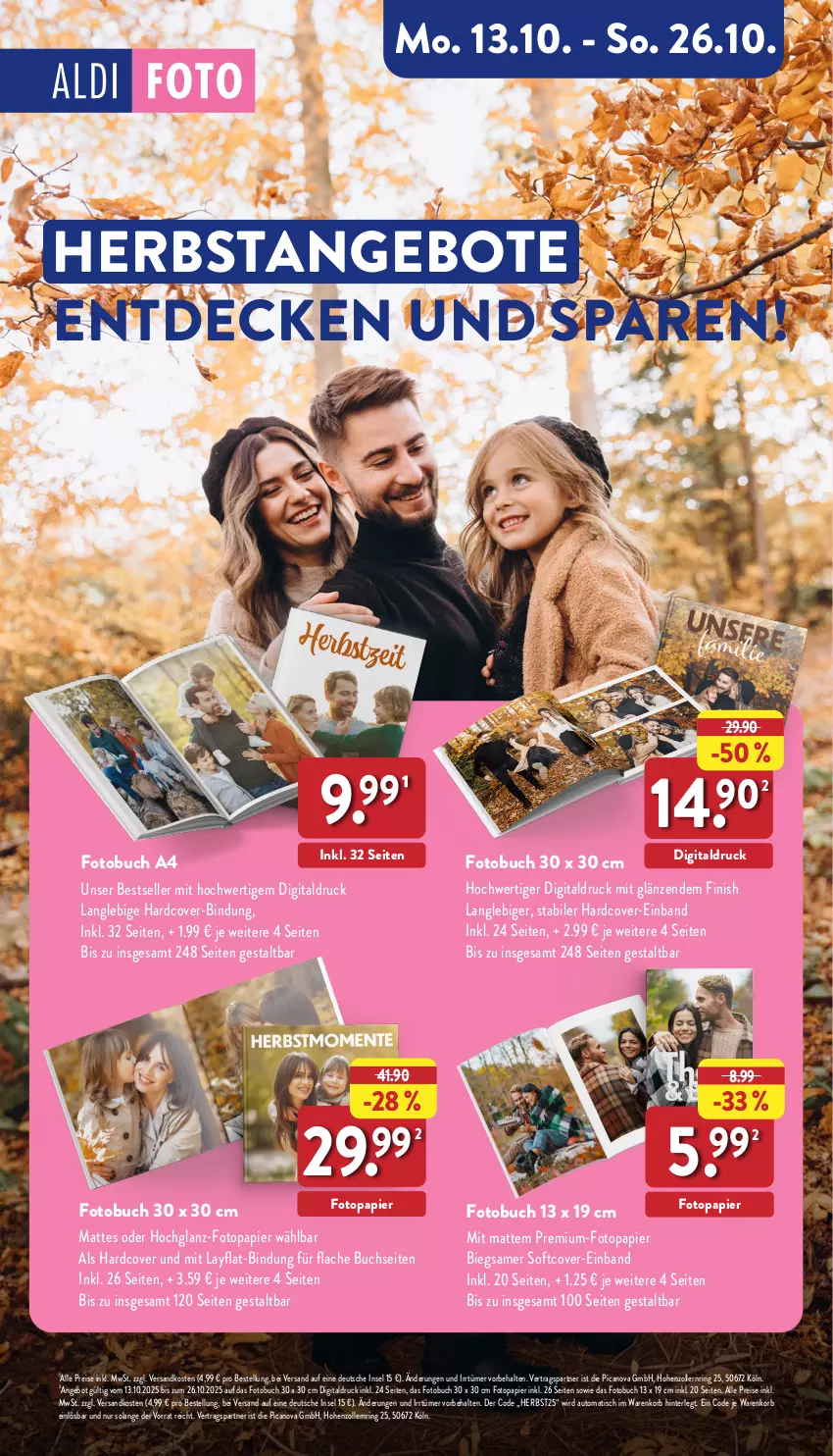 Aktueller Prospekt Aldi Nord - Von Montag - von 20.10 bis 25.10.2025 - strona 41 - produkty: angebot, angebote, auto, buch, decke, eis, elle, Finish, Fotobuch, hochglanz, korb, ndk, papier, reis, ring, Ti, tisch
