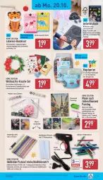 Gazetka promocyjna Aldi Nord - Von Montag - Gazetka - ważna od 25.10 do 25.10.2025 - strona 15 - produkty: bambus, buch, bügel, dell, elle, ente, gin, kuchen, laterne, latte, Lebkuchen, lenor, leuchtmittel, Mode, papier, perlen, Pinsel, Ria, Ti, ZTE