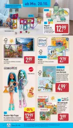 Gazetka promocyjna Aldi Nord - Von Montag - Gazetka - ważna od 25.10 do 25.10.2025 - strona 16 - produkty: asti, Bau, buch, dell, disney, elle, ente, LG, Mattel, Mode, monster, Puppe, Puzzle, sac, Ti