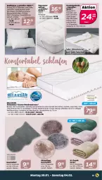 Gazetka promocyjna Netto - Woche 5 - Gazetka - ważna od 04.02 do 04.02.2023 - strona 19 - produkty: decke, elle, Holz, Kassettendecke, kissen, kopfkissen, lamm, matratze, matratzen, matratzenauflage, rel, Ria, Sitzauflage, Ti, tisch, wendematratze