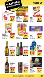 Gazetka promocyjna Netto - Woche 5 - Gazetka - ważna od 04.02 do 04.02.2023 - strona 25 - produkty: bihophar, Blüte, blütenhonig, Brei, bügel, Cap, capri-sun, cola, ecco, eis, flasche, honig, jacobs, Kaiser, Kaiserschmarrn, Kinder, kinder bueno, kräuter, kräuterlikör, krombache, krombacher, krombacher pils, LG, likör, milch, milchreis, milka, mondamin, orange, pils, prosecco, raffaello, reis, riegel, Ti, vita