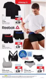 Gazetka promocyjna Lidl - Aktionsprospekt - Gazetka - ważna od 09.03 do 09.03.2024 - strona 25 - produkty: angebot, Bau, baumwolle, dell, eis, elle, Mode, ndk, Reebok, reis, Schal, Schale, shirt, shirts, slip, slips, Sport, Stier, T-Shirt, Ti, wolle, ZTE