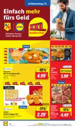 Gazetka promocyjna Lidl - Aktionsprospekt - Gazetka - ważna od 09.03 do 09.03.2024 - strona 48 - produkty: Alaska-Seelachs, Alaska-Seelachsfilet, chicken nuggets, chili, curry, dip, eis, filet, fisch, fischstäbchen, lachs, lachsfilet, ndk, nuggets, Ofen, pizza, preisvorteil, reis, Ria, salami, sauce, Schal, Schale, schnitzel, schwein, seelachsfilet, steinofen, Ti, wein