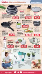 Gazetka promocyjna Famila - Prospekte - Gazetka - ważna od 19.03 do 19.03.2022 - strona 28 - produkty: backofen, Bank, Behälter, beutel, Blüte, brot, decke, Deckel, edelstahl, eis, elle, fenster, fensterbank, flasche, geschirr, geschirrtücher, Glasdeckel, herdarten, kräuter, Kugel, leine, LG, messer, messerblock, mikrowelle, mint, Ofen, pfanne, pfannen, reis, Schal, Schale, schneidebrett, schüssel, Signal, Spritzschutz, spülmaschinen, tasse, tee, teekanne, teller, Ti, topf, topf-set, trinkflasche, tücher, Untersetzer, usb, Wild, Zerkleinerer