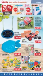 Gazetka promocyjna Famila - Prospekte - Gazetka - ważna od 19.03 do 19.03.2022 - strona 34 - produkty: ball, eis, elle, Fußball, Kinder, küche, Küchen, Liege, mais, ndk, reis, ring, sac, Sandkasten, Sandspielzeug, Schaukel, schultergurt, spielsand, spielwaren, spielzeug, teller, Ti