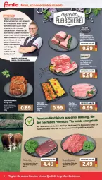 Gazetka promocyjna Famila - Prospekte - Gazetka - ważna od 19.03 do 19.03.2022 - strona 4 - produkty: auer, Bau, bier, Biere, braten, curry, eis, filet, fleisch, Fleischerei, Frische Hähnchen, Geflügel, gewürz, Hähnchenfleisch, Hähnchenschnitzel, hüftsteak, Käse, küche, Küchen, lachs, mac, mango, natur, pfanne, pute, Ria, rind, rinder, rinderfilet, rindfleisch, Schere, schnitten, schnitzel, schwein, schwein und rind, schweine, Schweinebauch, Schweinelachs, steak, Ti, Tiere, vom schwein und rind, wein, weine, Wild, zwiebel, zwiebeln