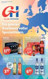 Gazetka promocyjna Getraenke Hoffmann - Prospekte - Gazetka - ważna od 17.06 do 17.06.2023 - strona 1 - produkty: alkohol, Berger, coca-cola, cola, eis, flasche, Gorbatschow, Mezzo Mix, pils, pilsner, radeberger, reis, Spezi, Ti, wodka