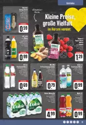 Gazetka promocyjna E Center - Angebote der Woche - Gazetka - ważna od 17.06 do 17.06.2023 - strona 19 - produkty: Afri Cola, aktionspreis, Alwa, cola, drink, eis, elle, energy drink, erfrischungsgetränk, erfrischungsgetränke, flasche, frucht, getränk, getränke, Hohes C, leine, mac, mineralwasser, Mio Mio, natur, reis, rel, Ti, vita, volvic, wasser