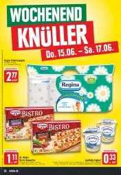 Gazetka promocyjna E Center - Angebote der Woche - Gazetka - ważna od 17.06 do 17.06.2023 - strona 26 - produkty: angebot, baguette, baguettes, Becher, beef, Bistro Baguette, deka, Dr. Oetker, eis, gin, Holz, joghur, joghurt, Kamill, kamille, kirsch, kirsche, kirschen, kohlrabi, landliebe, landliebe joghurt, milch, milchreis, papier, reis, roastbeef, rum, rumpsteak, steak, steaks, Ti, toilettenpapier, wein, weine, ZTE