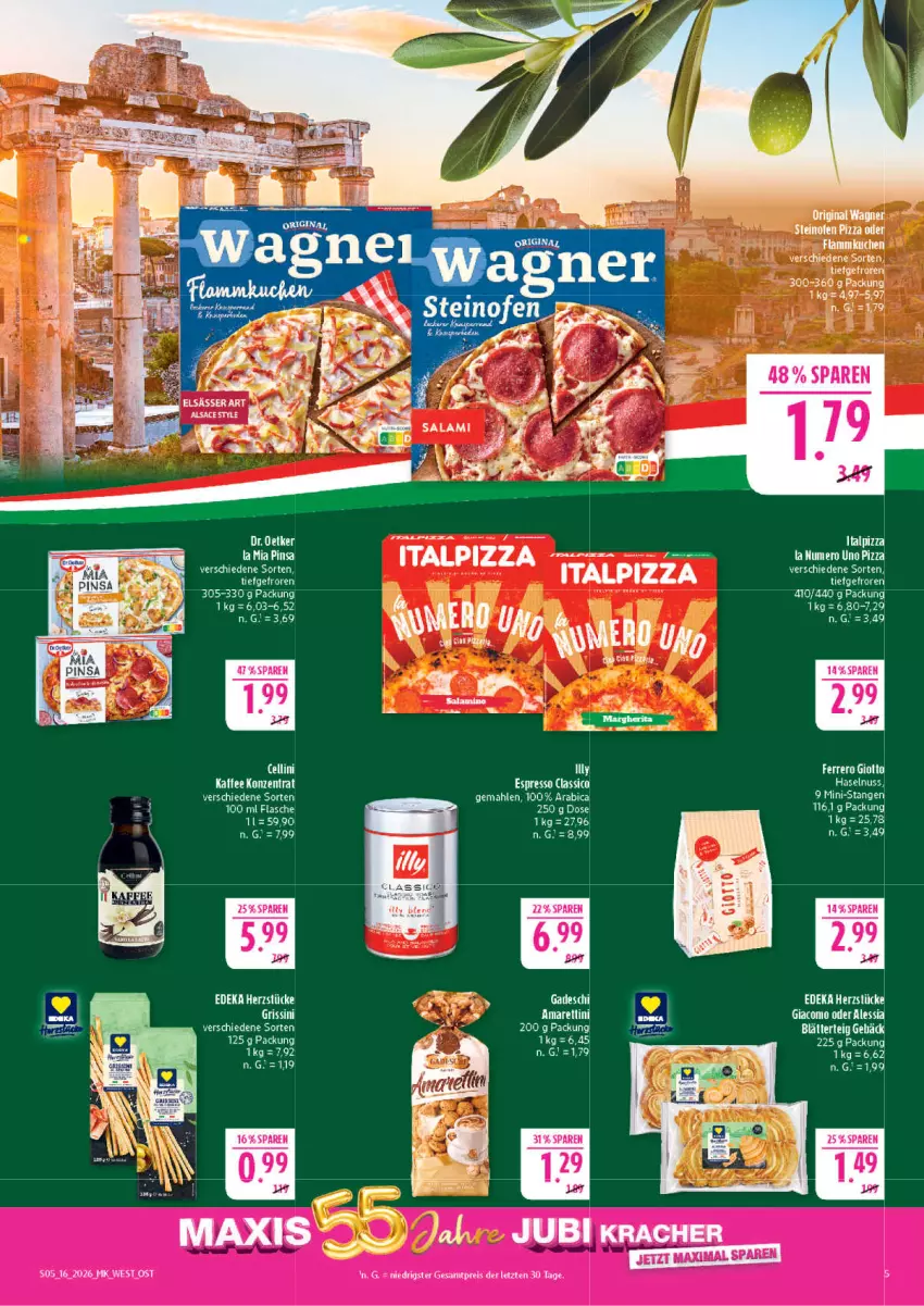 Aktueller Prospekt Marktkauf - Prospekt - von 12.04 bis 18.04.2026 - strona 5 - produkty: Bad, classico, espresso, flasche, haselnuss, kaffee, kuchen, lamm, nuss, Ofen, pizza, sac, steinofen, steinofen pizza, tee, Ti
