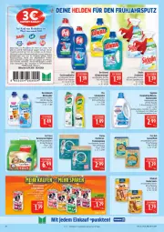 Gazetka promocyjna Marktkauf - Prospekt - Gazetka - ważna od 18.04 do 18.04.2026 - strona 28 - produkty: allzweckreiniger, bio, biozidprodukte, coupon, coupons, Desinfektion, eis, erde, flasche, geschirr, geschirrspülmittel, gin, Heu, hygienespüler, Katzenstreu, kraft, Kuschelweich, milch, pflanze, pflanzen, purina, Rauch, reifen, reiniger, reis, rwe, sagrotan, sauce, saucen, scheuermilch, sidolin, snack, snacks, sofortrabatt, sprühflasche, spülmittel, Ti, Trockennahrung, vita, vitakraft, weck, weichspüler, ZTE