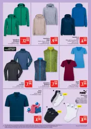 Gazetka promocyjna Marktkauf - Prospekt - Gazetka - ważna od 18.04 do 18.04.2026 - strona 40 - produkty: damen t-shirt, eis, Fleecejacke, herren poloshirt, Jacke, poloshirt, puma, reis, schuhe, shirt, sneaker, sneakersocken, socken, Sport, sportsocken, T-Shirt, Ti, wasser, Weste