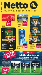 Gazetka promocyjna Netto - Woche 39 - Gazetka - ważna od 28.09 do 28.09.2024 - strona 1 - produkty: aldi, arla, bohne, bohnen, discount, eis, elle, hasseröder, Kærgården, kaffee, kaffeebohnen, melitta, milch, Mon Chéri, monitor, pils, premium pils, ps4, regal, reis, Spiele, Sport, Ti, tisch, weihenstephan, Xbox