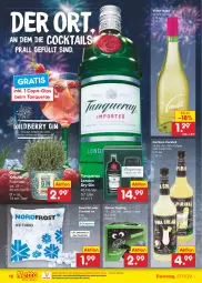 Gazetka promocyjna Netto Marken-Discount - Filial-Angebote - Gazetka - ważna od 31.12 do 31.12.2022 - strona 16 - produkty: bestpreis, caipirinha, cocktail, cocktails, cola, crushed ice, dry gin, eis, eiswürfel, gin, hugo, kleiner feigling, kräuter, leine, london dry, london dry gin, ndk, reis, rezept, rosmarin, Tanqueray, Ti, topf, Wild, würfel