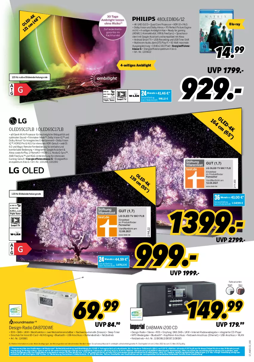 Aktueller Prospekt Medimax - MEDIMAX Prospekt KW25 2022 - von 17.06 bis 23.06.2022 - strona 7 - produkty: alexa, angebot, auto, batterie, blu-ray, dvb, dvb-s2, DVB-T, eis, ente, erde, fernbedienung, gin, HDMI, Holz, kopfhörer, LG, mastercard, microsd, Mode, Mp3, nvidia, Philips, quad, Radio, Ria, rum, smart tv, Spektrum, Ti, timer, tuner, uhd, usb, weck